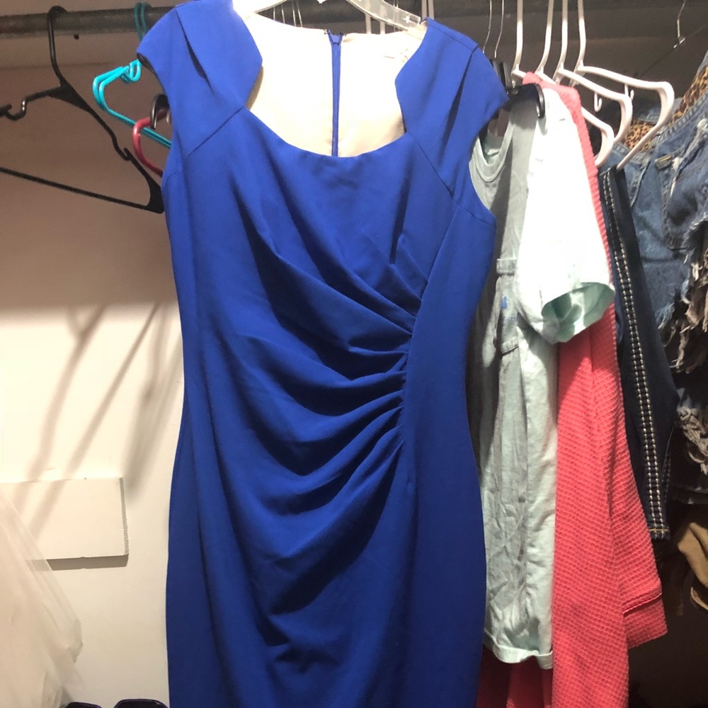 Calvin Klein Royal Blue Dress